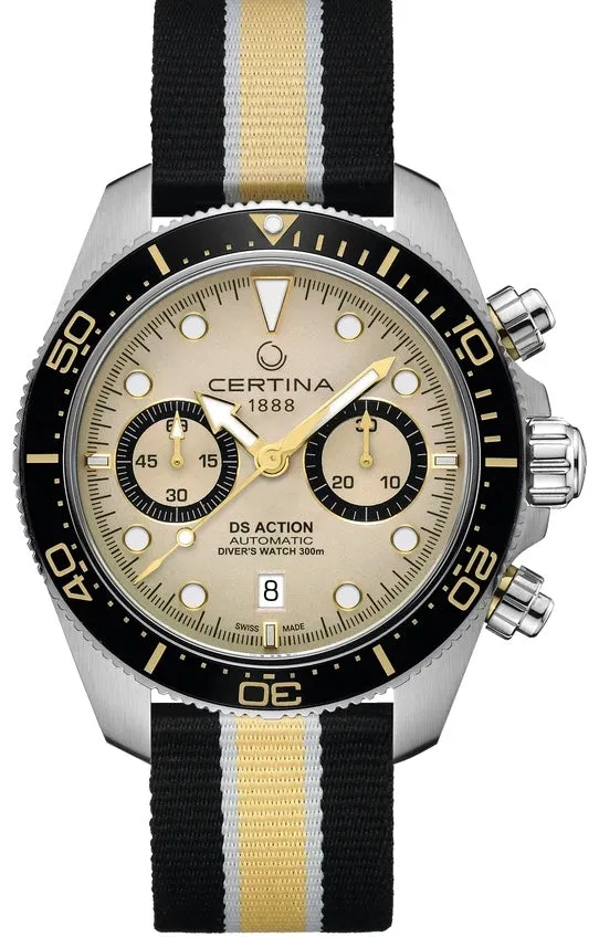Certina DS Action Diver Chrono Watch sold by Jura Watches