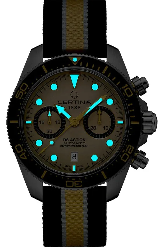 Certina DS Action Diver Chrono Watch sold by Jura Watches product image thumbnail 2