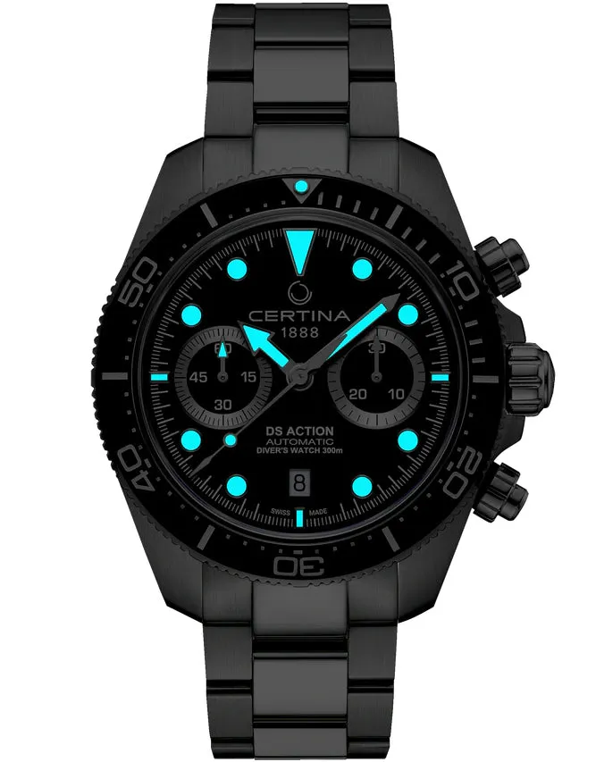 Certina DS Action Diver Chrono Watch sold by Jura Watches product image thumbnail 2