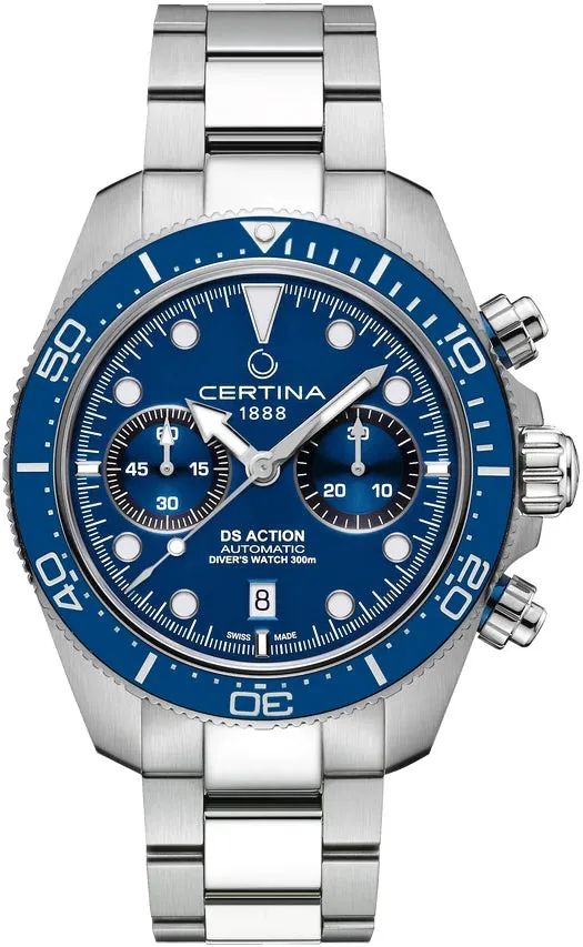 Certina DS Action Diver Chrono Watch sold by Jura Watches