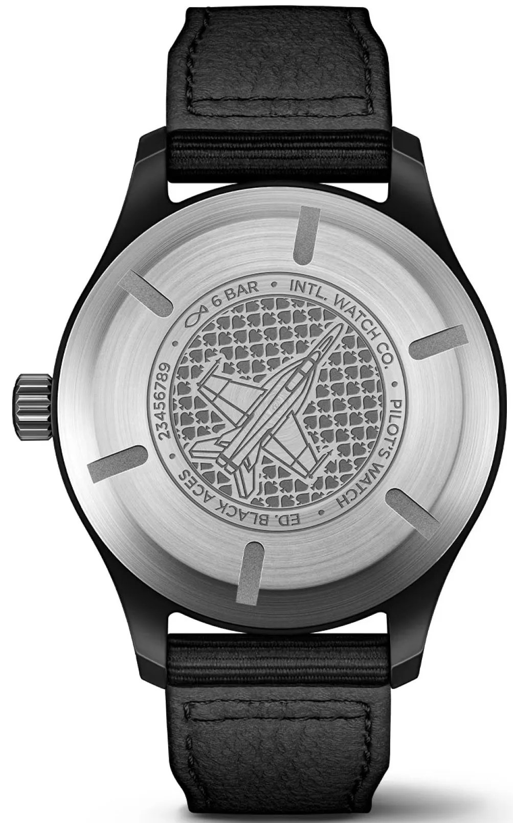 IWC Pilots Automatic 41 Black Aces Watch sold by Jura Watches product image thumbnail 2