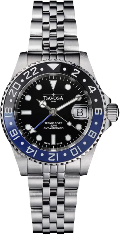 Davosa Ternos Ceramic GMT Watch sold by Jura Watches