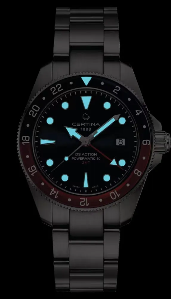 Certina DS Action GMT Powermatic 80 Mens Watch sold by Jura Watches product image thumbnail 2