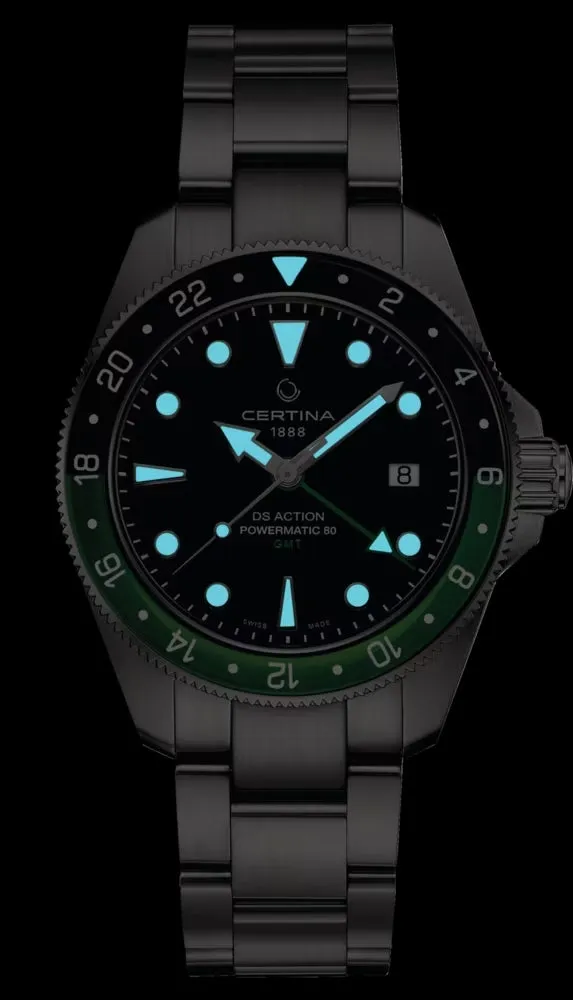 Certina DS Action GMT Powermatic 80 Mens Watch sold by Jura Watches product image thumbnail 2