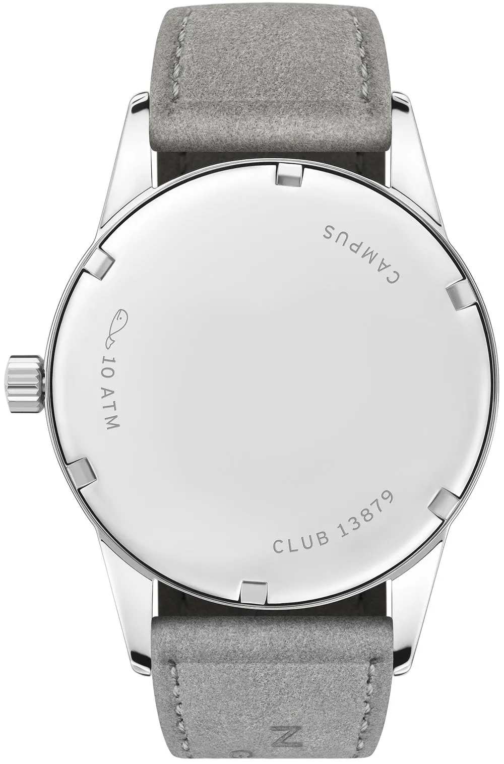 Nomos Glashutte Club Campus 38 Endless Blue Steel Back Watch sold by Jura Watches product image thumbnail 5