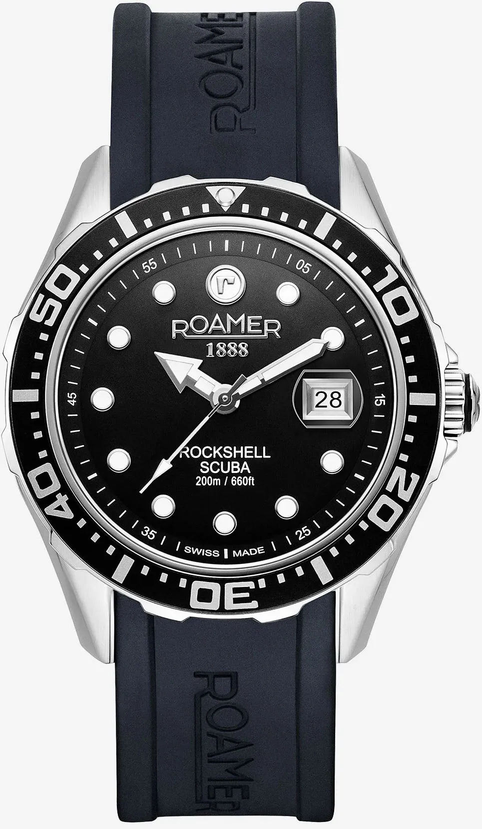 Roamer Rockshell Scuba Rubber Watch sold by Jura Watches