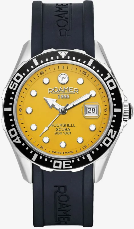 Roamer Rockshell Scuba Rubber Watch sold by Jura Watches