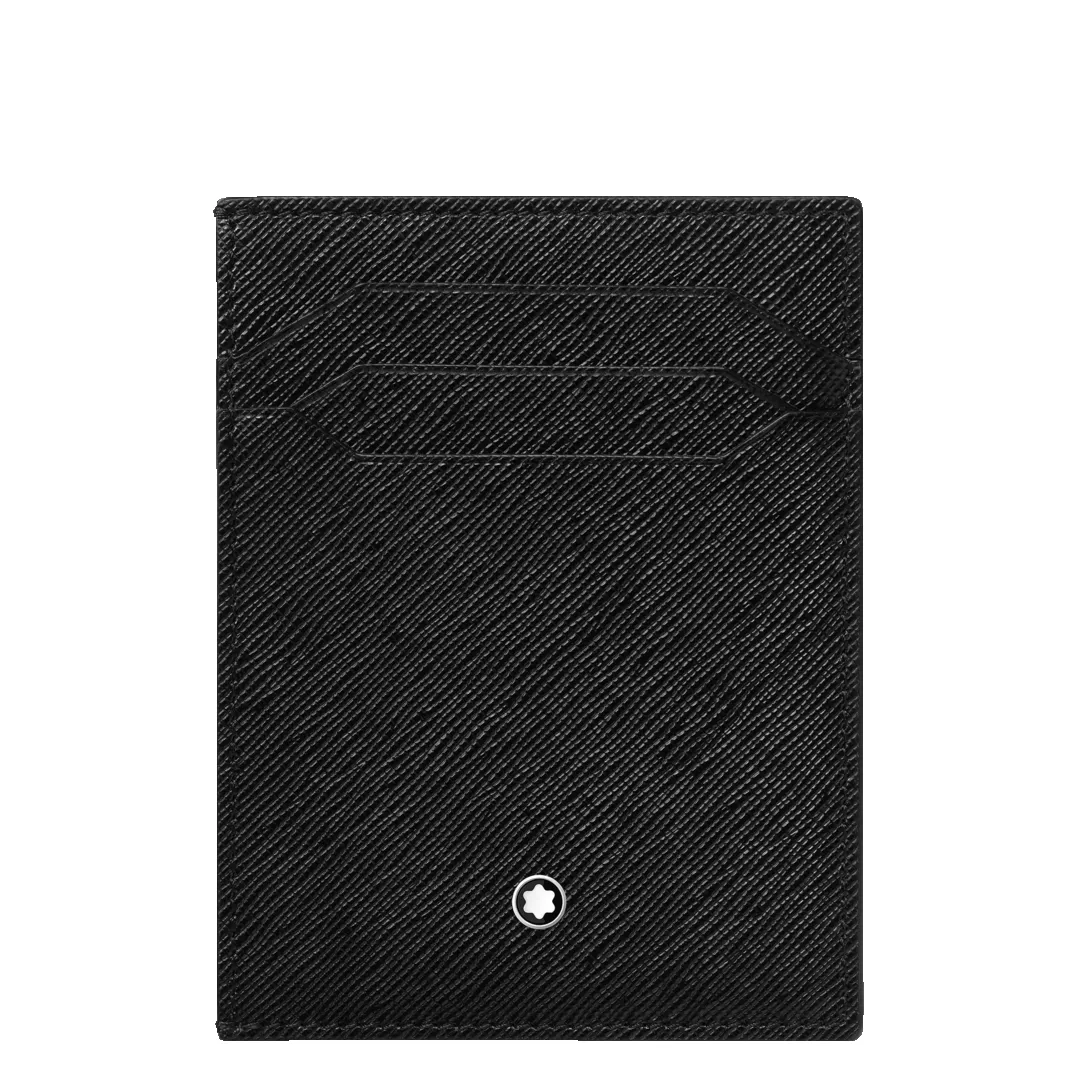 Montblanc Sartorial Card Holder 4cc with ID Card Holder Black sold by Jura Watches