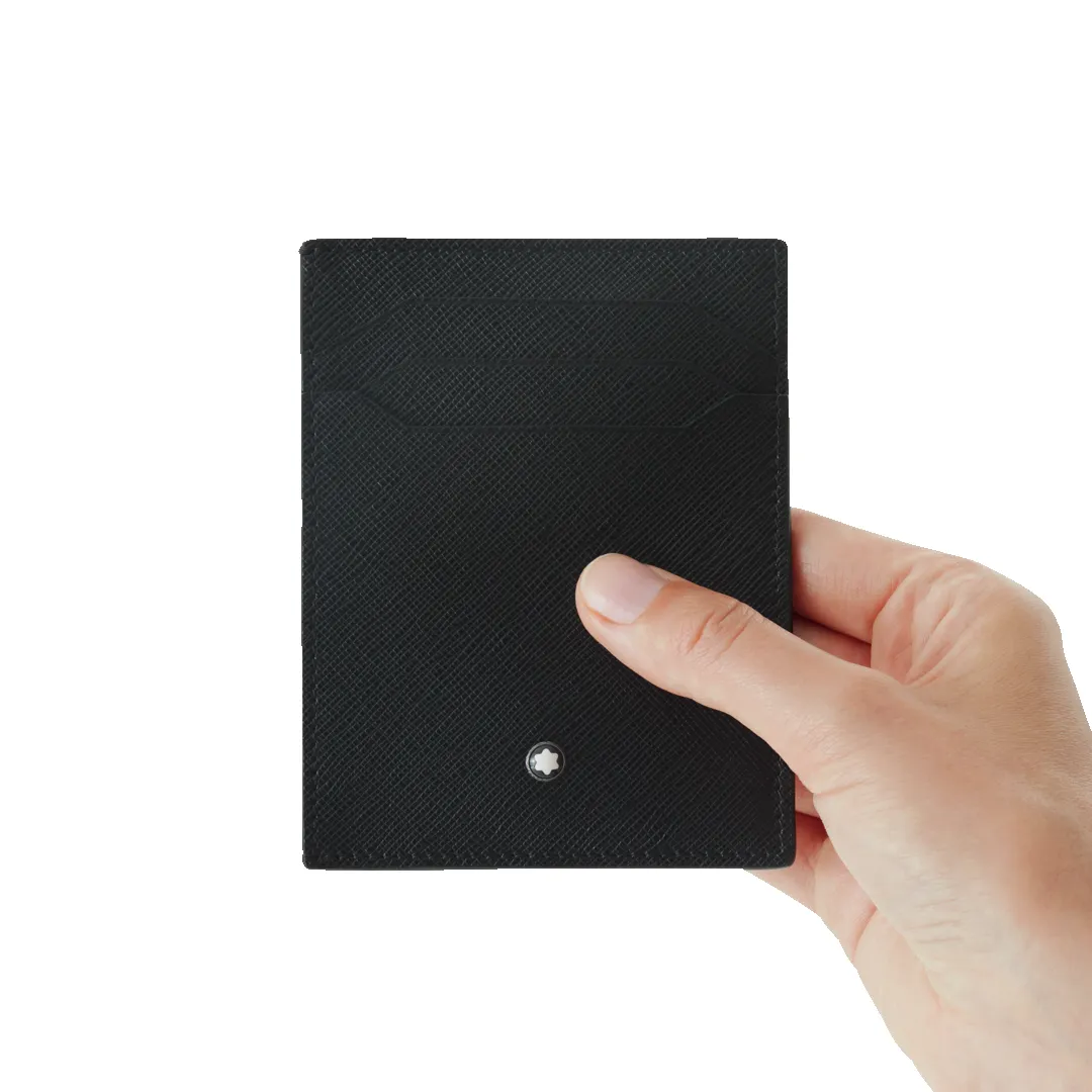 Montblanc Sartorial Card Holder 4cc with ID Card Holder Black sold by Jura Watches product image thumbnail 2