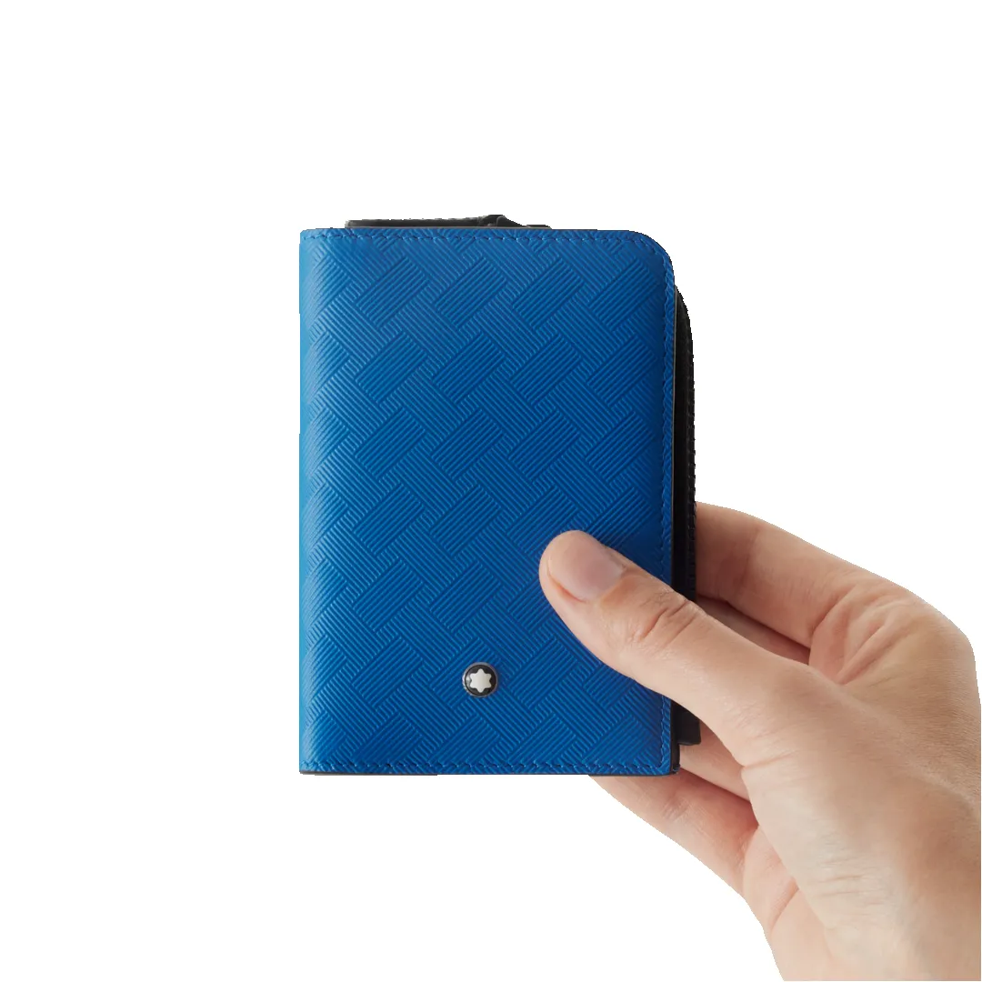Montblanc Extreme 3.0 Card Holder 3cc with Zipped Pocket Atlantic Blue D sold by Jura Watches product image thumbnail 3