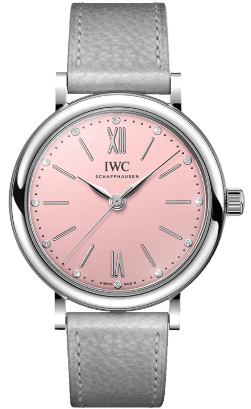 IWC Portofino Auto 34 Pink made by IWC