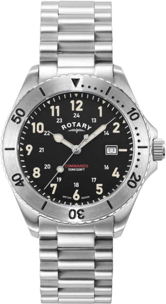 Rotary Commando Mens Watch Pre-Order sold by Jura Watches