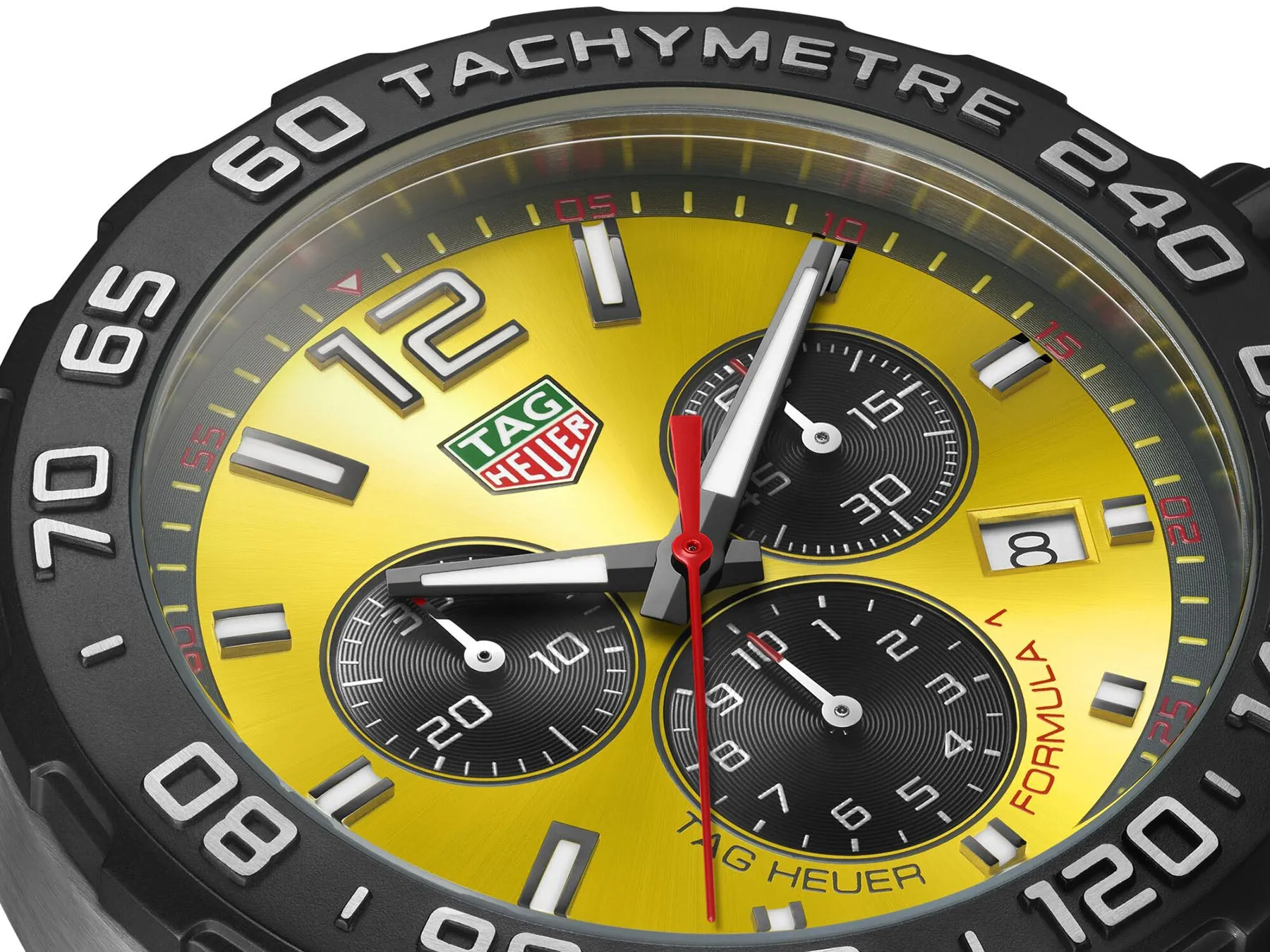 TAG Heuer Formula 1 Chronograph Yellow Watch sold by Jura Watches product image thumbnail 5