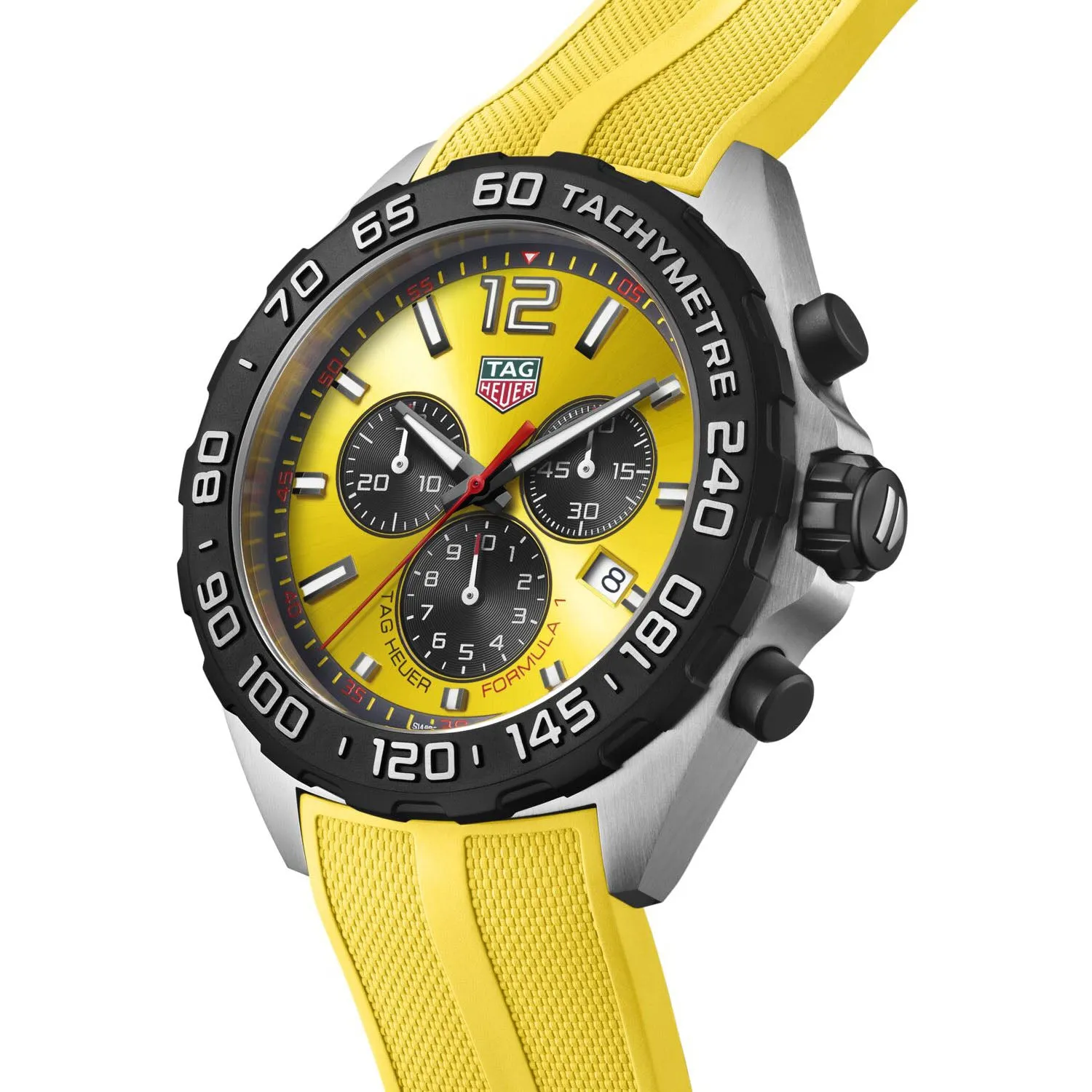 TAG Heuer Formula 1 Chronograph Yellow Watch sold by Jura Watches product image thumbnail 4
