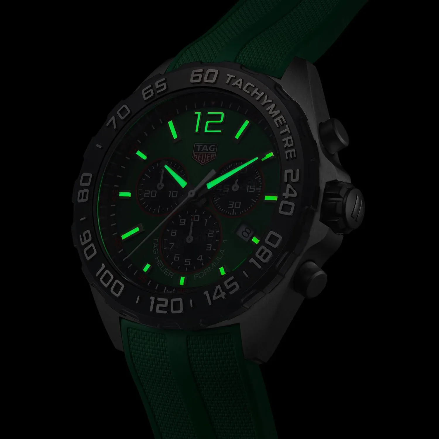 TAG Heuer Formula 1 Chronograph Green Watch sold by Jura Watches product image thumbnail 3