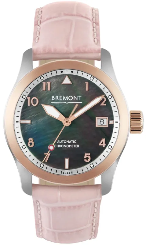 Bremont Maya Pink Strap sold by Jura Watches