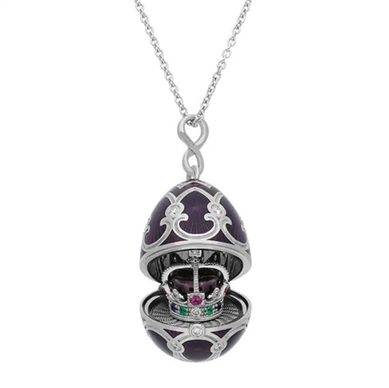 Faberge Royal Jubilee Exclusive Limited Edition Crown Surprise Locket sold by Jura Watches