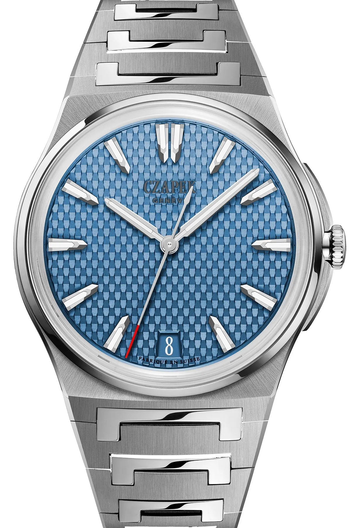 Czapek Antarctique Passage de Drake Glacier Blue S 38.5mm sold by Jura Watches