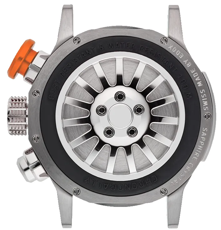 Edox Chronorally Quartz Chronograph Titanium sold by Jura Watches product image thumbnail 2