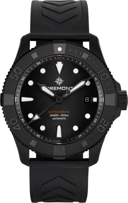 Bremont Supermarine 500M Ceramic Rubber Watch sold by Jura Watches