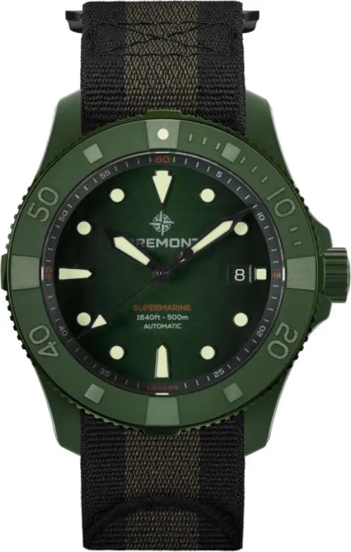 Bremont Supermarine 500M Ceramic Nato Limited Edition Watch sold by Jura Watches