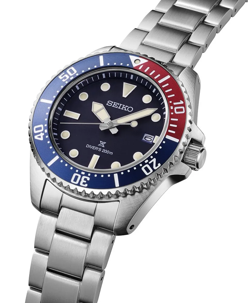 Seiko Prospex Solar Divers Blue Red Blue Watch sold by Jura Watches product image thumbnail 2