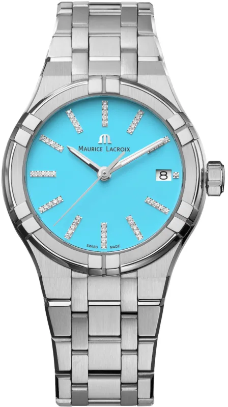 Maurice Lacroix Aikon Quartz 35mm Deep Sky Blue Watch made by Maurice Lacroix