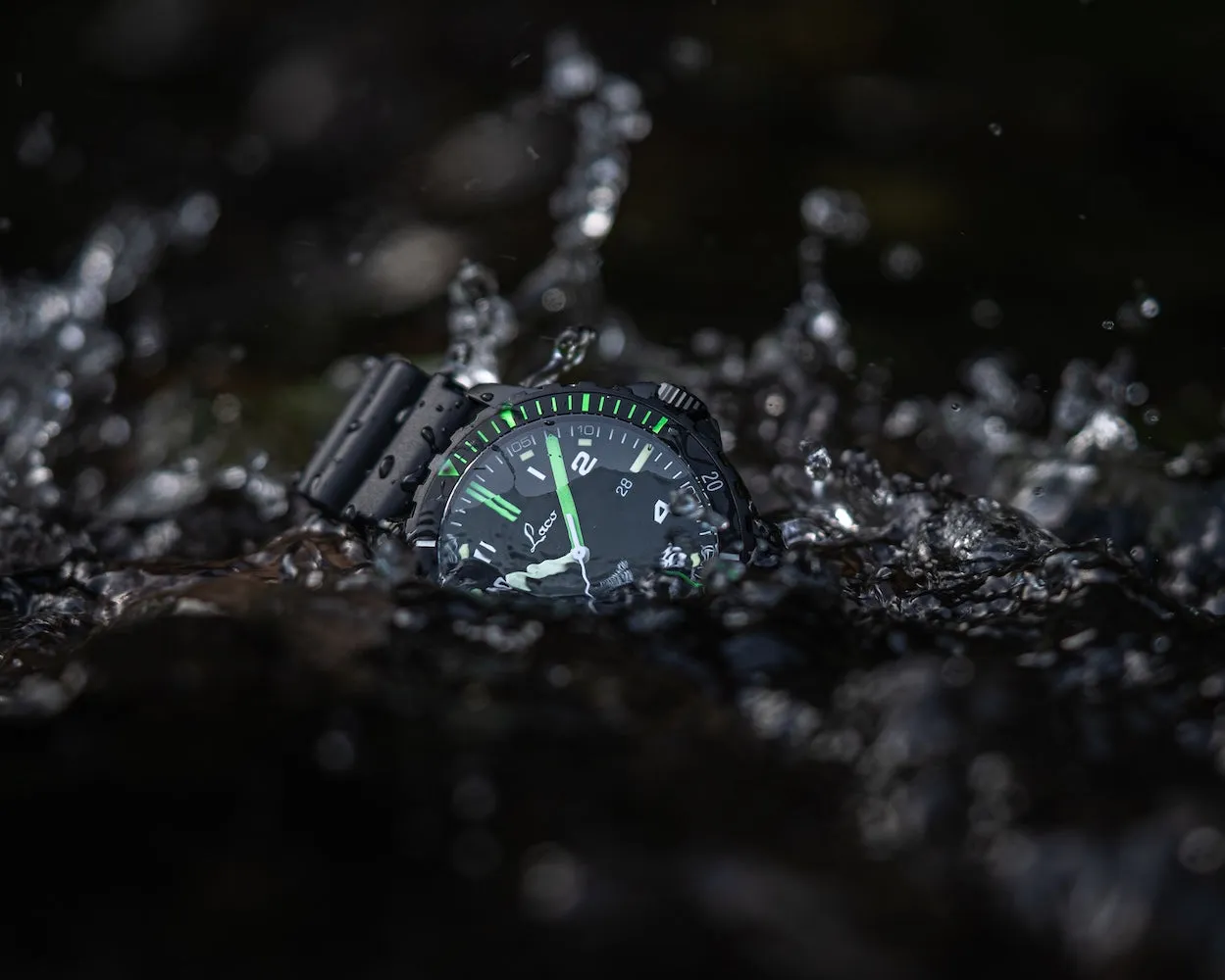 Laco Scorpion Mojave 39 DLC Rubber sold by Jura Watches product image thumbnail 2