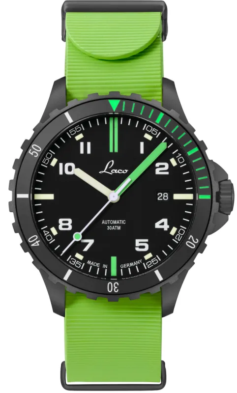 Laco Scorpion Amazonas 42 DLC Nato made by Jura Watches