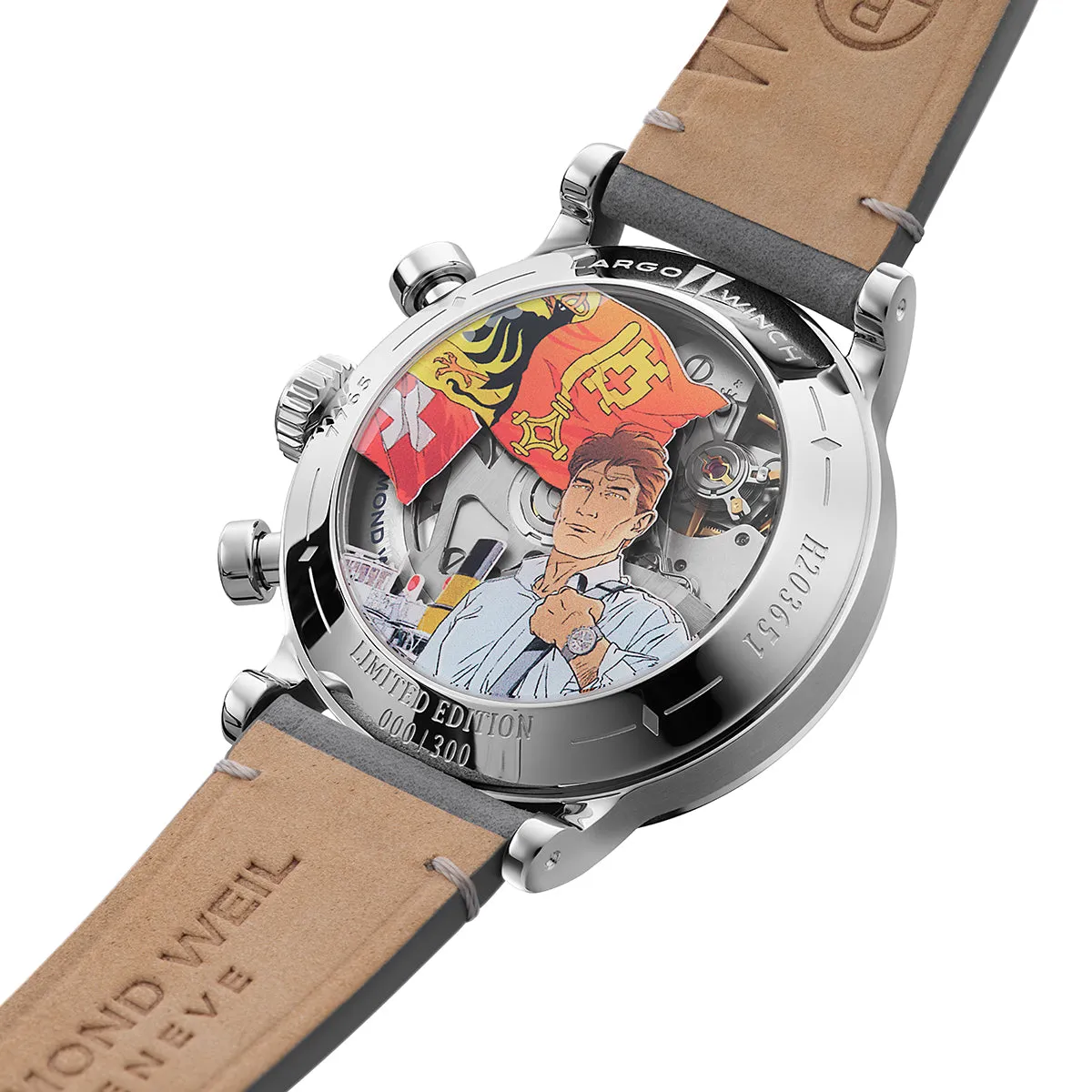 Raymond Weil Millesime Tri-Compax Chronograph Largo Winch Limited Edition Watch sold by Jura Watches product image thumbnail 3