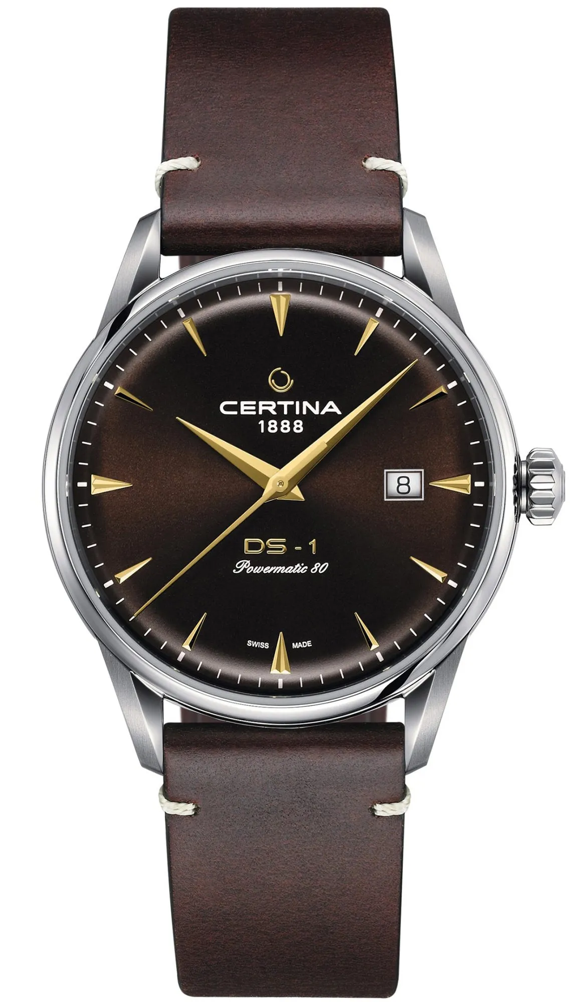 Certina DS-1 Powermatic 80 Mens sold by Jura Watches product image thumbnail 3