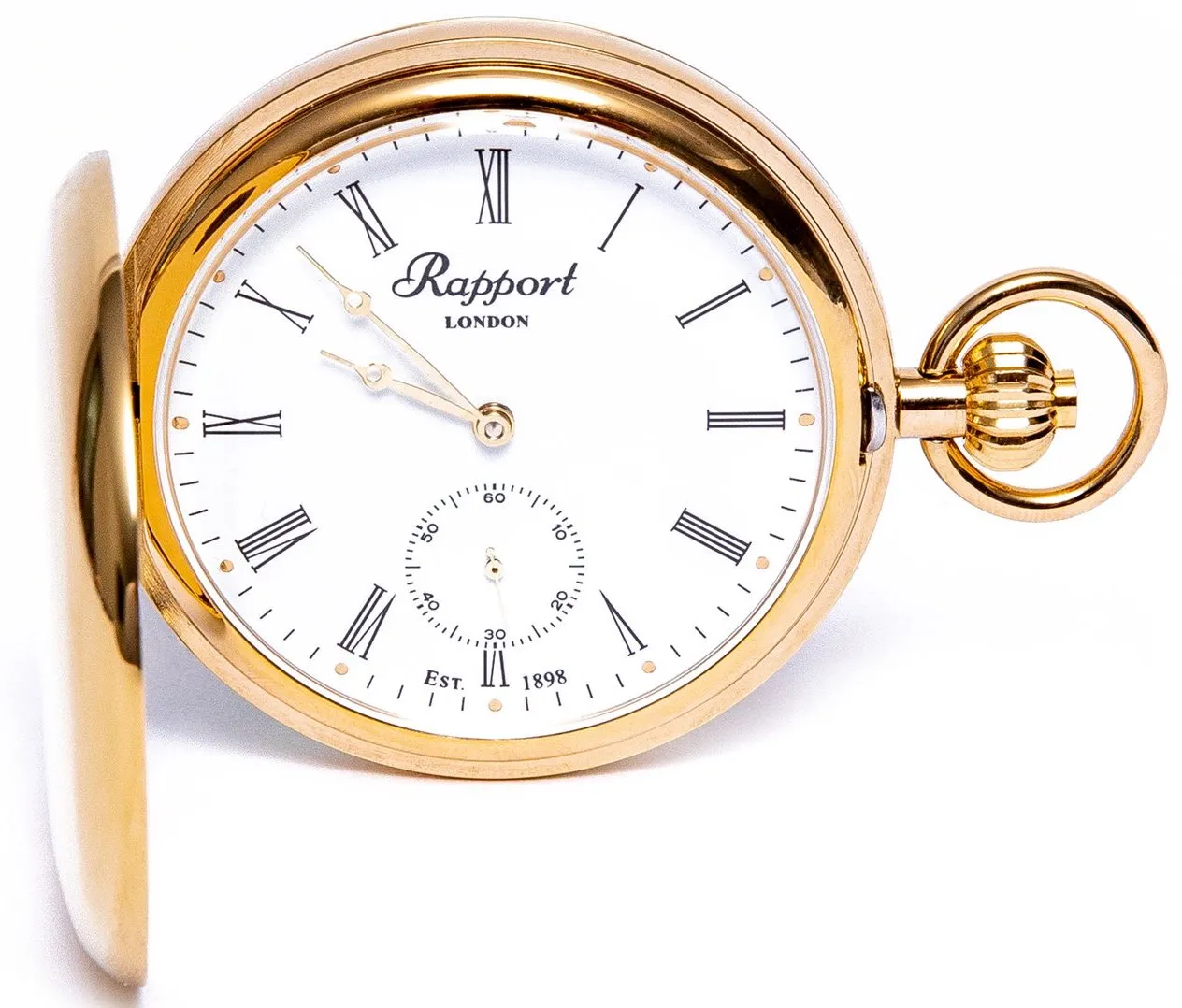 Rapport Pocket Watch Mechanical Double Hunter Gold Plated sold by Jura Watches product image thumbnail 4