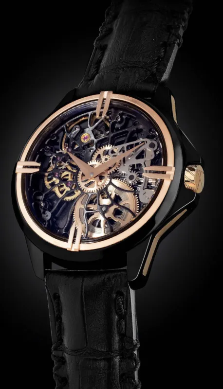 ArtyA Son of Gears Dark Shams Gold Target Limited Edition Watch sold by Jura Watches