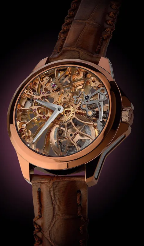 ArtyA Son of Gears Chocogold 2 Limited Edition Watch sold by Jura Watches