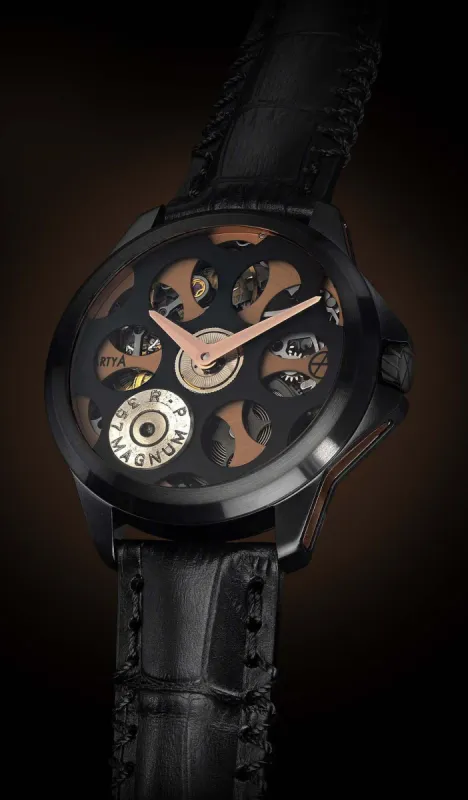 ArtyA Son of a Gun Russian Roulette A1 Black & ArtyOr Limited Edition Watch sold by Jura Watches