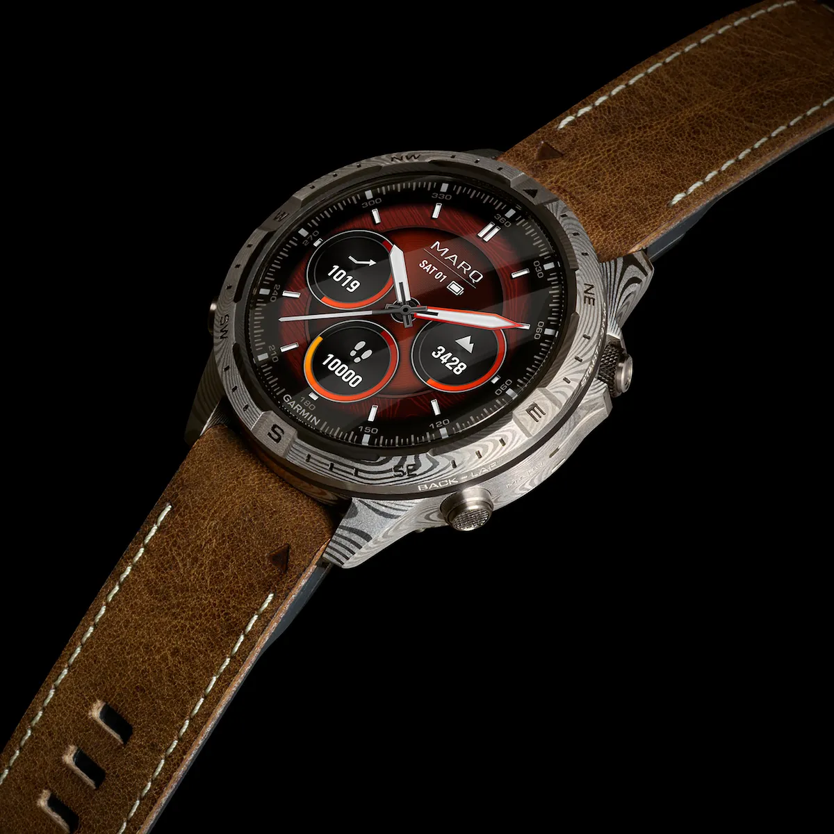 Garmin MARQ II Adventurer Damascus Edition Watch sold by Jura Watches product image thumbnail 5