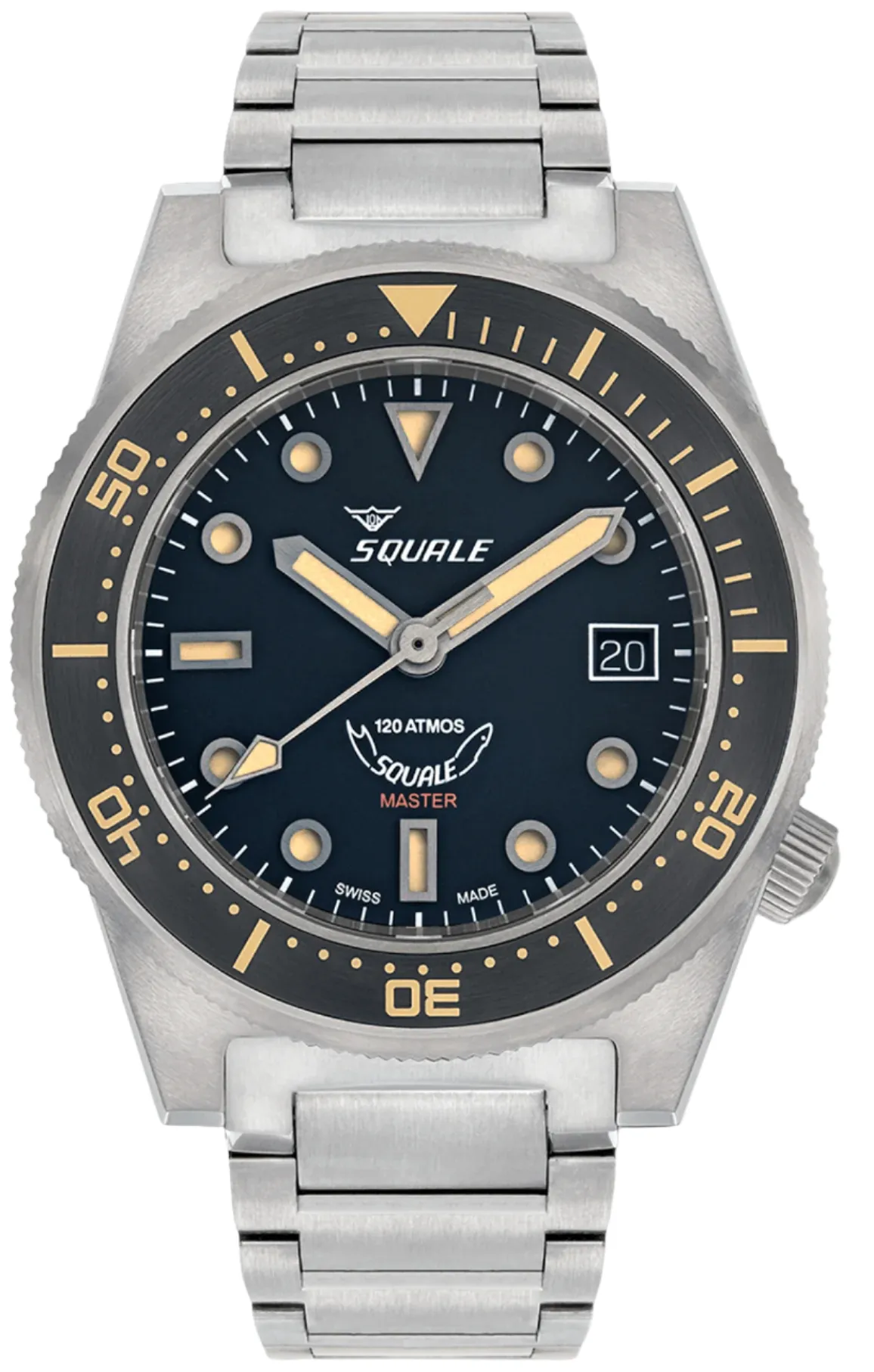 Squale Master Titanium Watch sold by Jura Watches