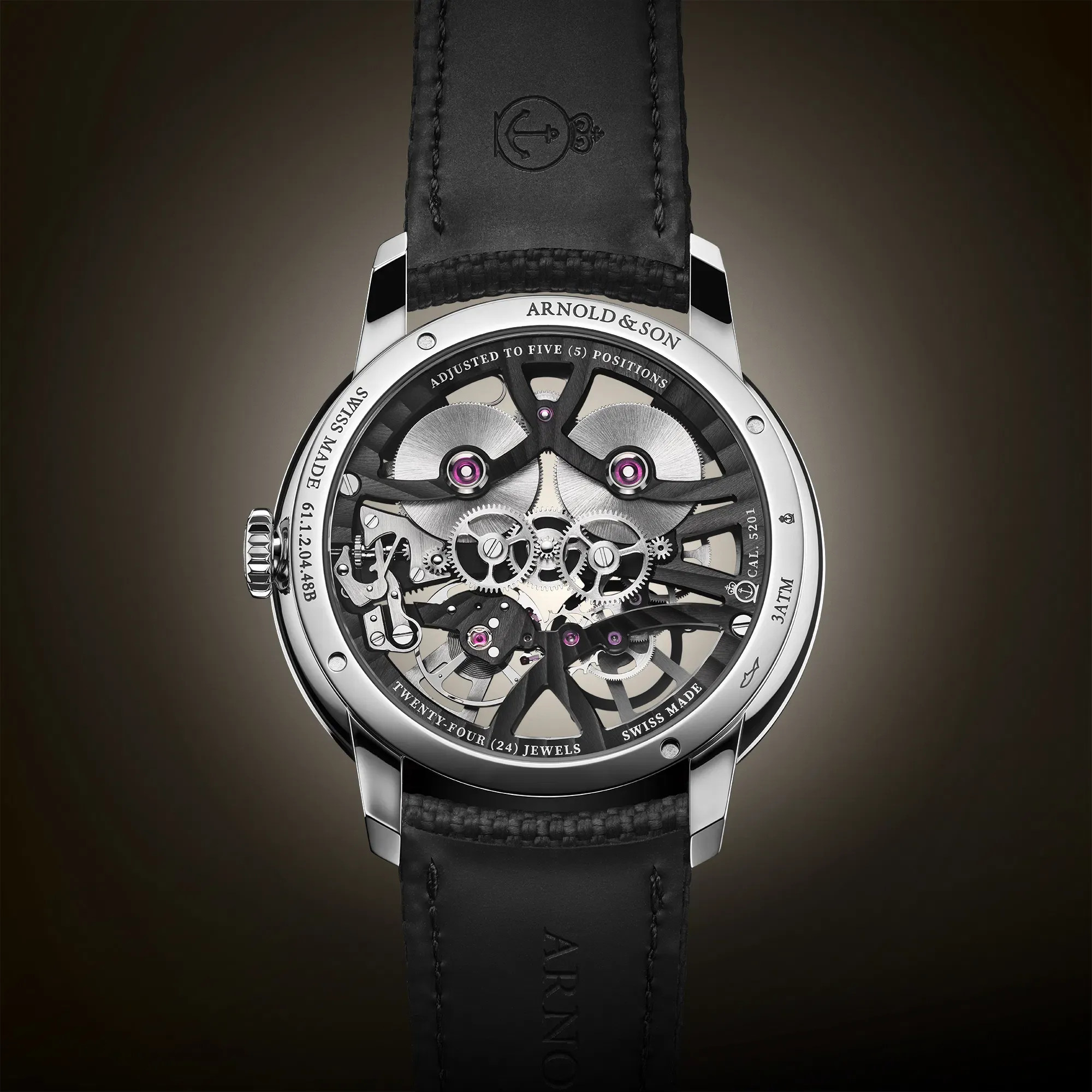 Arnold & Son Nebula 40 Steel Watch sold by Jura Watches product image thumbnail 3