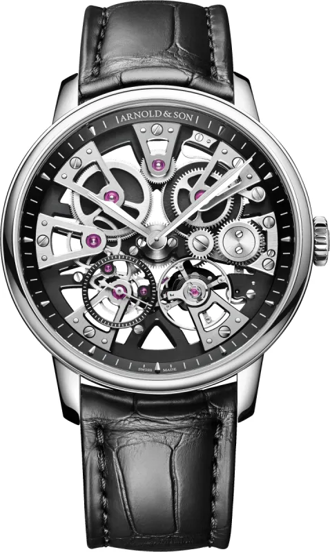 Arnold & Son Nebula 40 Steel Watch made by Jura Watches