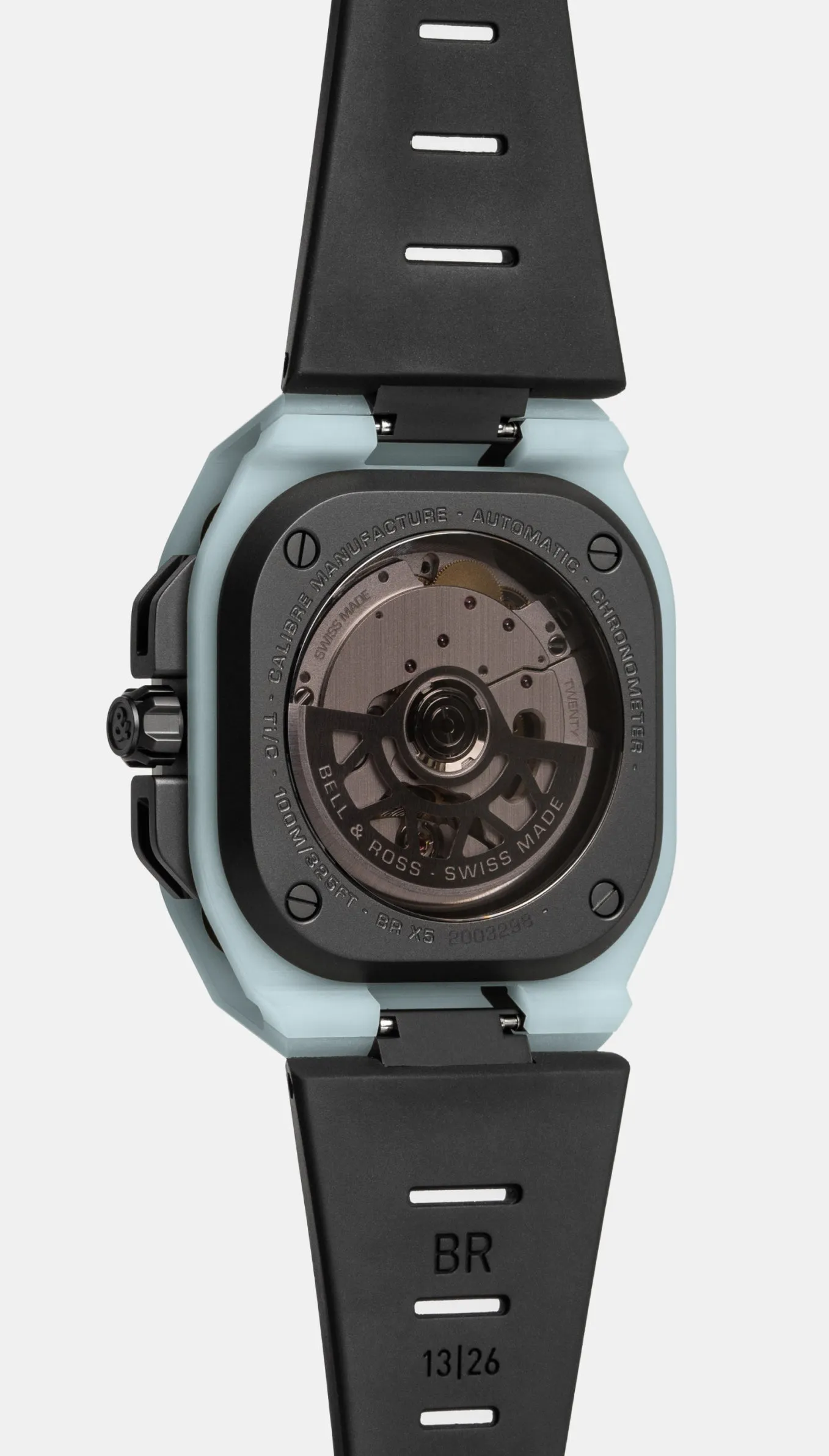 Bell & Ross BR X5 Blue LUM Limited Edition Watch sold by Jura Watches product image thumbnail 3