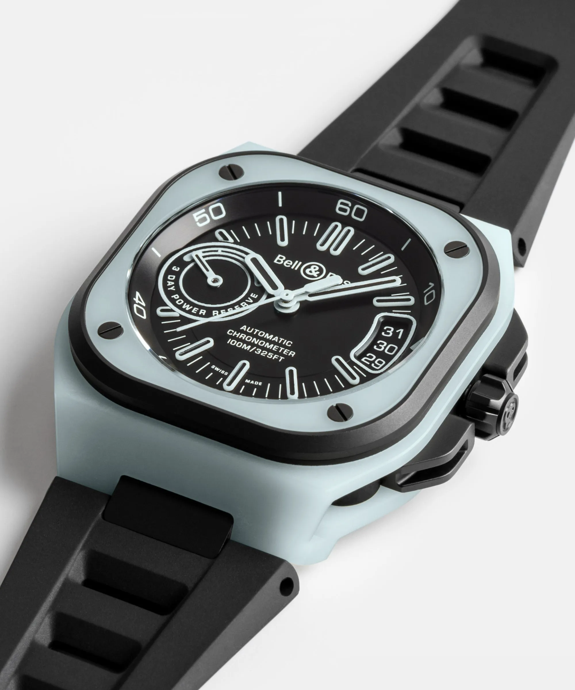 Bell & Ross BR X5 Blue LUM Limited Edition Watch sold by Jura Watches product image thumbnail 5