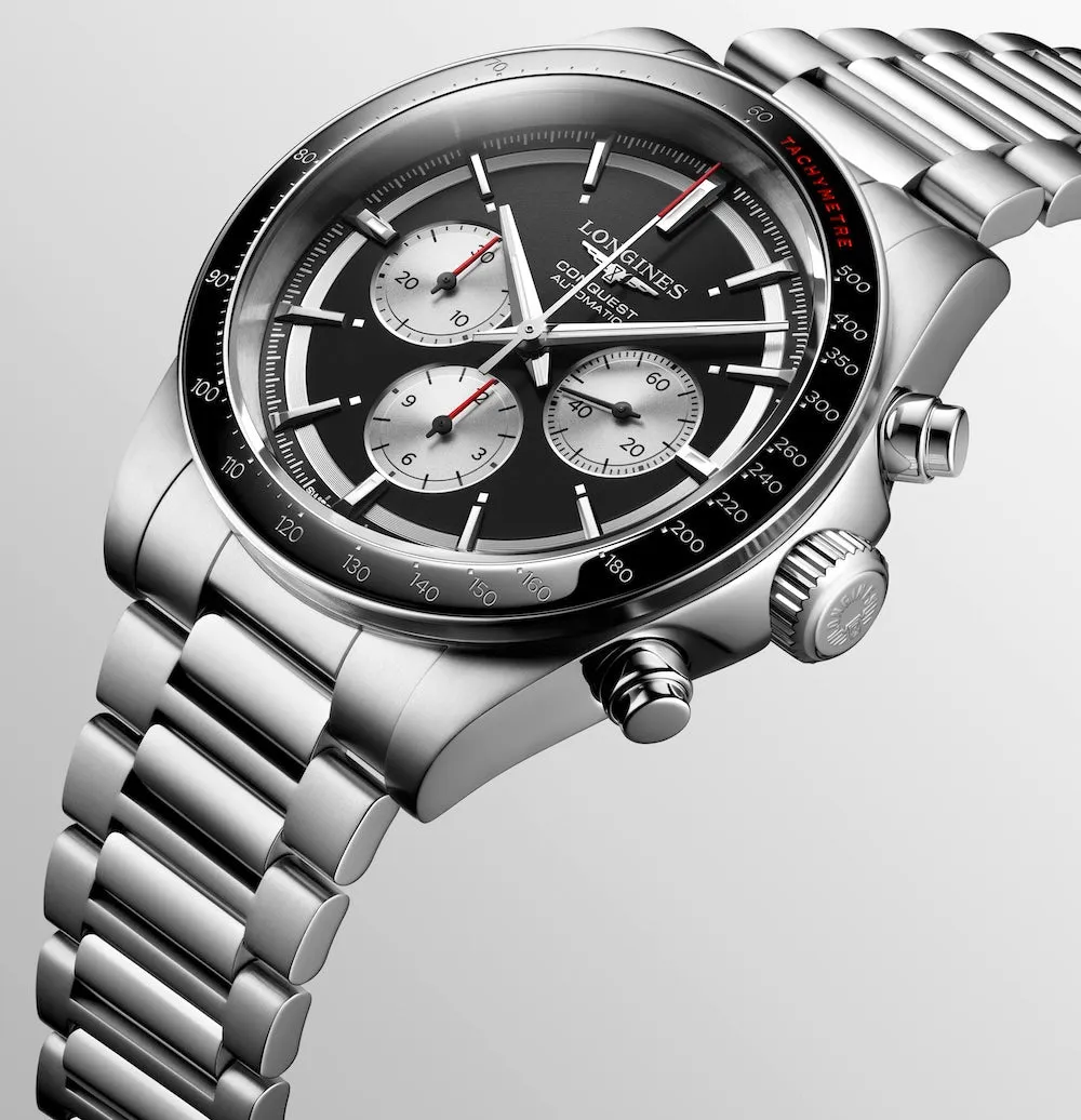 Longines Conquest Chronograph Mens Watch sold by Jura Watches product image thumbnail 4
