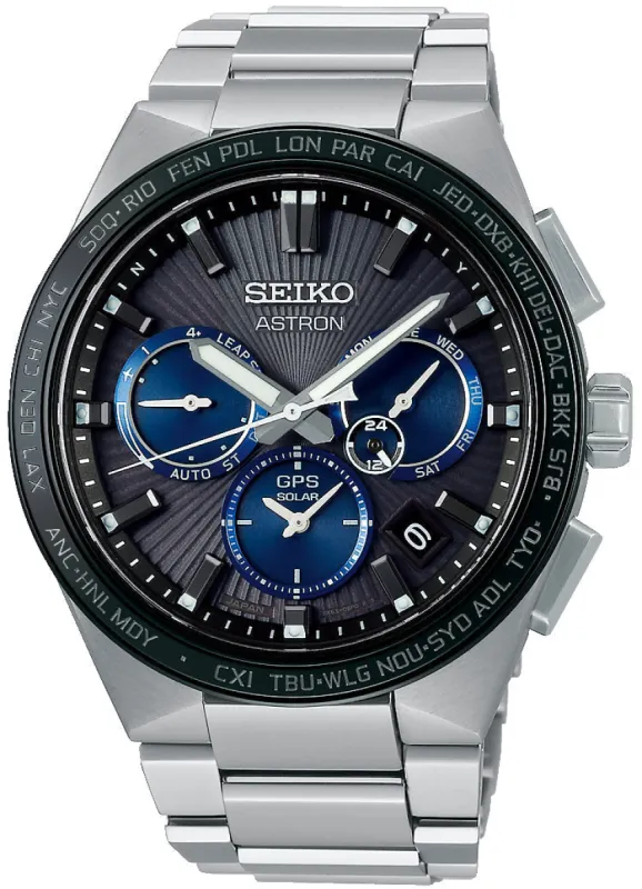 Seiko Astron Sunray Dark Night GPS Solar sold by Jura Watches