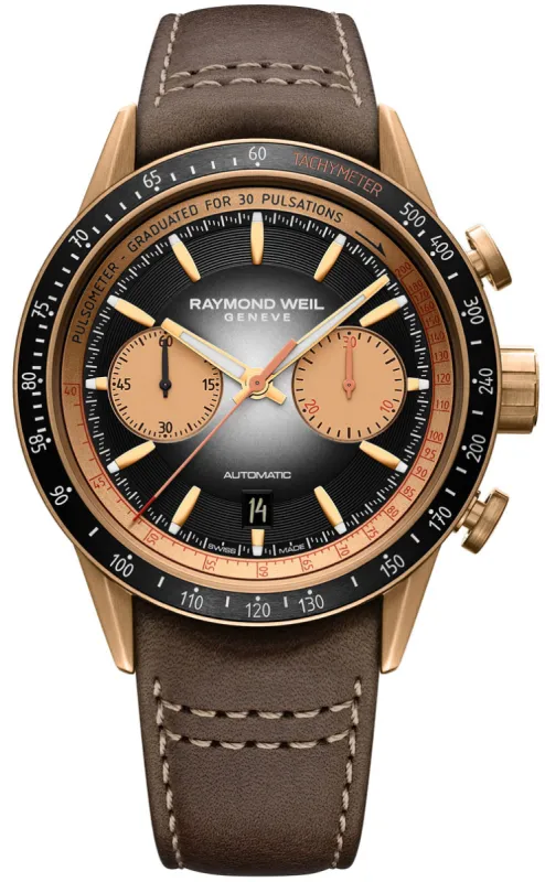 Raymond Weil Freelancer Chronograph Bronze Limited Edition made by Raymond Weil