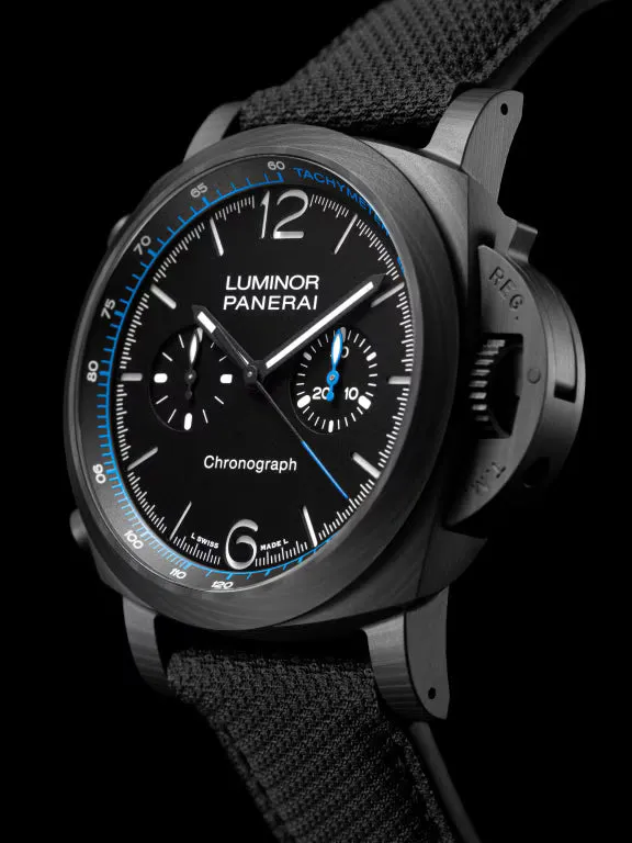 Panerai Luminor Chrono Carbotech Watch sold by Jura Watches product image thumbnail 4