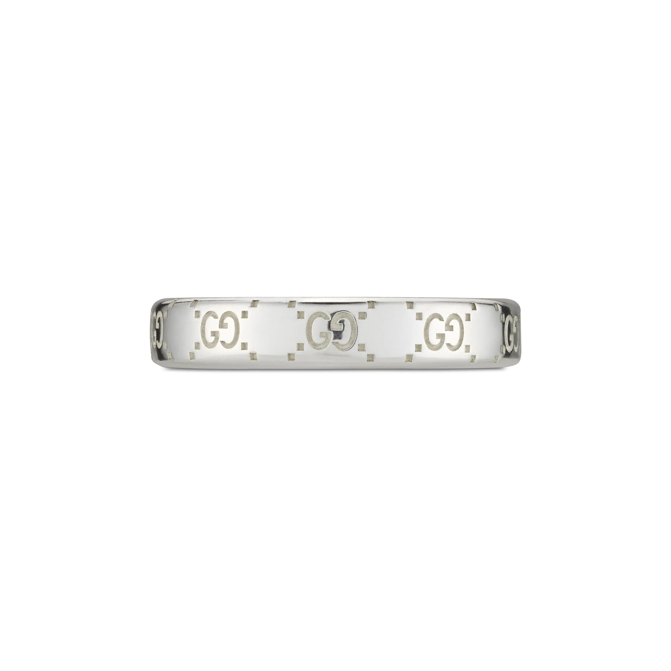 Gucci Signature Sterling Silver GG Ring D sold by Jura Watches product image thumbnail 3