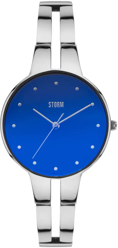 Storm Rizzini Lazer Blue Watch made by Storm