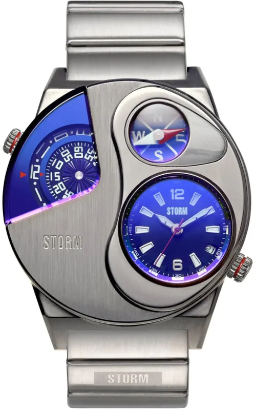 Storm Navitrek Lazer Blue Watch made by Storm