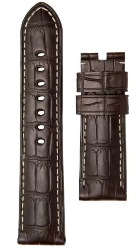 Panerai Strap Aligator Dark Brown 24/22mm sold by Jura Watches