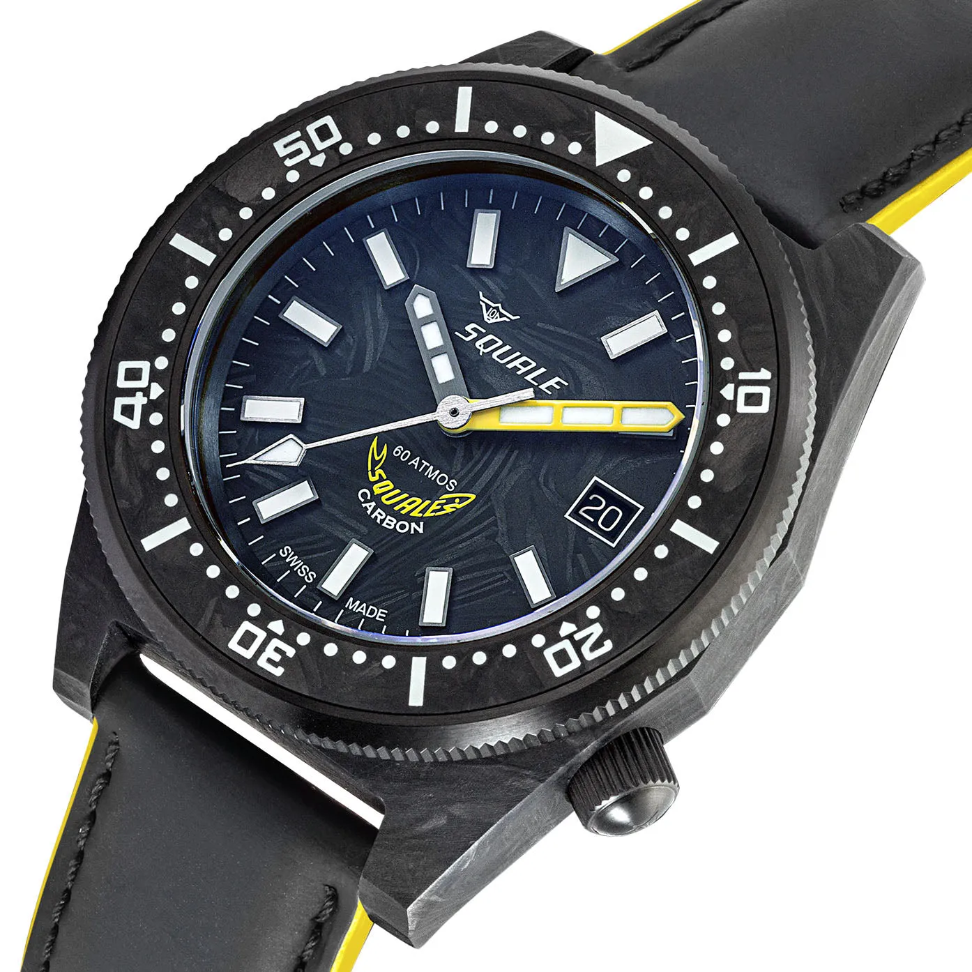 Squale T183 Forged Carbon Watch sold by Jura Watches product image thumbnail 3